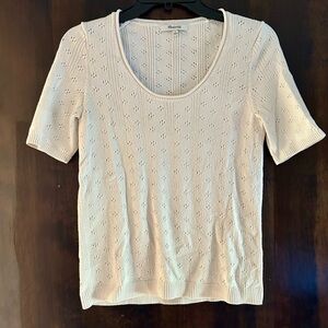 Madewell Scoop Neck Sweater Top